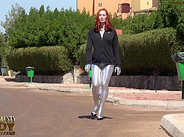 Brunette Bending Erotically In The Hot Egyptian - Watch4Fetish