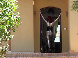 Brunette Bending Erotically In The Hot Egyptian - Watch4Fetish