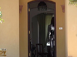Brunette Bending Erotically In The Hot Egyptian - Watch4Fetish