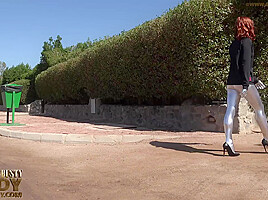 Brunette Bending Erotically In The Hot Egyptian - Watch4Fetish