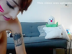 Brunette Solo Webcam Masturbation