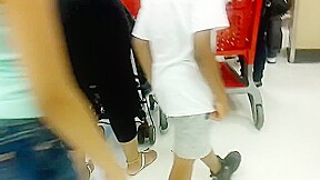 Bubble booty latina milf in target