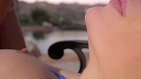 Busty Milf Fucked Passionately Outdoors