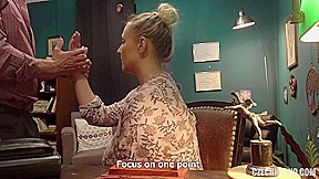 Busty Office Lady Is In The Mood For A Good Fuck And A Very
