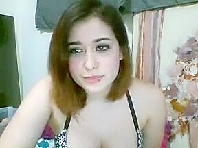 Busty Young Brunette With A Bob Cut Shows Off Her Nice Clea