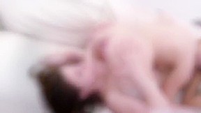 Butt Nut Buffet #2: Gabriella guzzles five cumfarts out of Anya's ass