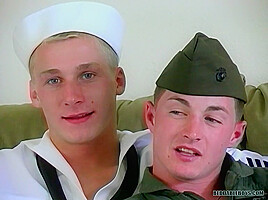 Cameron Gets That Army Cock! - Cameron Daniels & Scott Cruise
