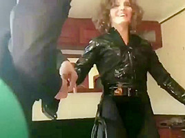Camren Bicondova Suiting Up As Catwoman