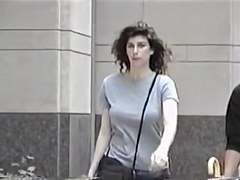 Candid video with milf wearing no bra down blouse 05zr