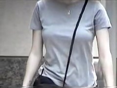 Candid video with milf wearing no bra down blouse 05zr
