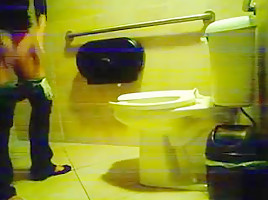 Captures Women on the Toilet