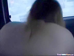 Car Sex On A Parking Lot
