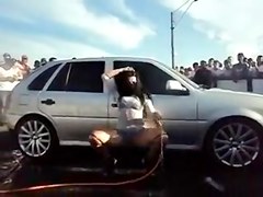 Car wash dance show