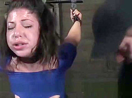 Casey Calvert in Bondage while Darling Watches