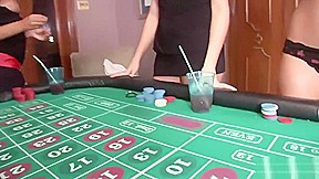 Casino babes show some hot skin