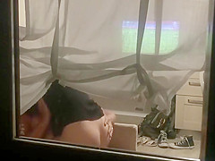 Caught Couple Sex Through Window Spying Neighbor