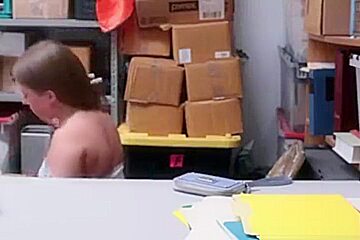 Caught Shop lifting