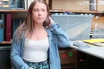 Caught Shop lifting