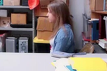 Caught Shop lifting