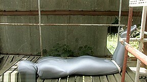 Caught in a Spandexsack in a fabric