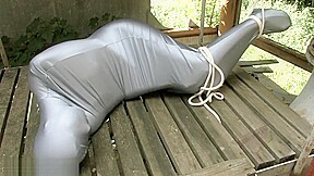 Caught in a Spandexsack in a fabric