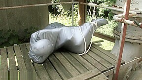 Caught in a Spandexsack in a fabric
