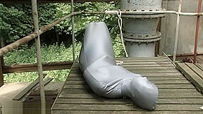 Caught in a Spandexsack in a fabric