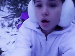 Centaurihadar - Sex In The Car In The Winter, Warming Up With Pussy Fucking