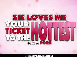 Charlotte Sins in School Uniform Stepsister Snatch - SisLovesMe