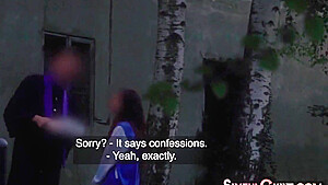 Cheerleader Skinny Amateur Get teen 18+ Fucked In The Van