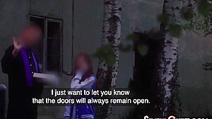 Cheerleader Skinny Amateur Get teen 18+ Fucked In The Van