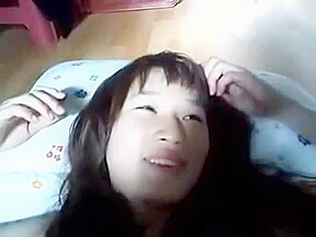 Chinese Girl car under cute sex
