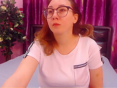 Chubby Brunette Big Boobs Dildo Masturbation