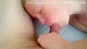Chubby Wife, swallow and choke