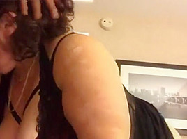 Chubby bbw milf sucks and fucks bbc