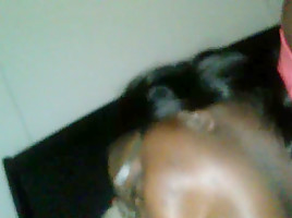 Chubby black slut sucks my cock in free amateur porn