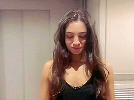 Claire, 22, takes a test with Venera and David!