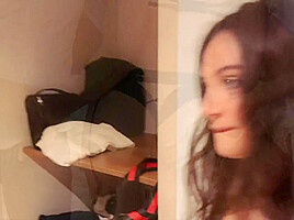 Claire, 22, takes a test with Venera and David!