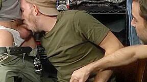 Cock Party In The Bunker - Mike Tanner, Justin Beal & Franco Scott