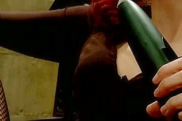 Cock and ass drilled