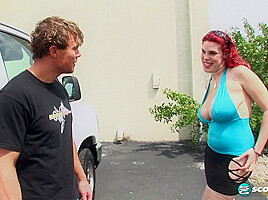 College girl by day, big-tit hooker by night