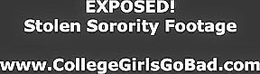 College girls get naked and suck cock in public