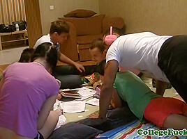 College teens 18+ Fucking On A Study Break