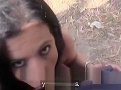 Cop anal fucked chubby milf outdoors