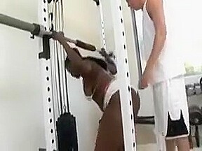 Crazy Gym, Black and Ebony porn movie