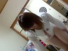 Crazy Japanese chick Miko Harune in Horny Blowjob, Fingering JAV scene