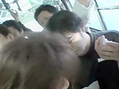 Crazy Japanese model in Amazing Public, Outdoor JAV movie