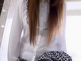 Crazy Japanese slut Mayumi Sendo in Amazing Small Tits, Threesome JAV clip