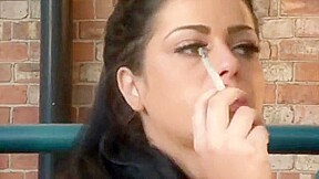 Crazy amateur Fetish, Smoking porn video
