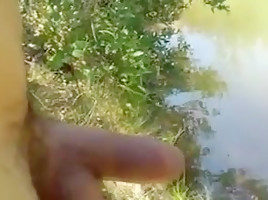 Crazy homemade gay video with Outdoor, Masturbate scenes